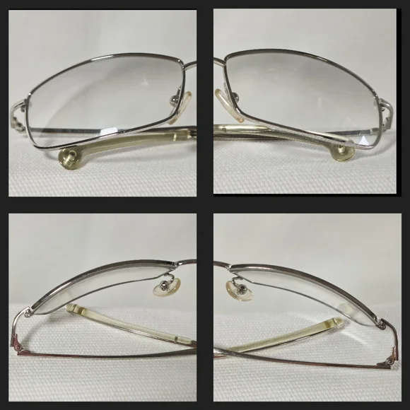 True Vintage Calvin Klein Sunglasses CK 2032 Silver Rare Collectible Frames - Picture 6 of 8